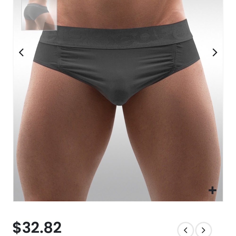 Huge pouch briefs gently used like new